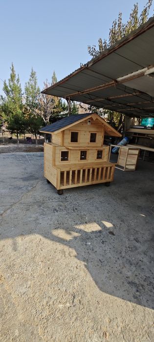 Зоотовары: будка, вольер для Собаки