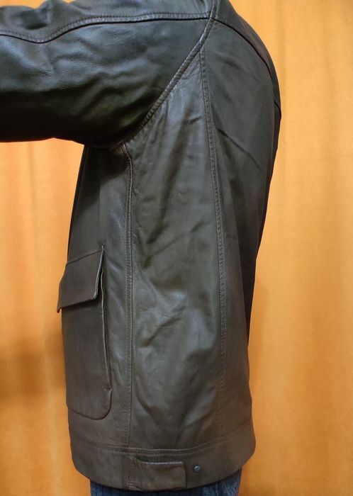 Кожаная куртка Massimo Dutti