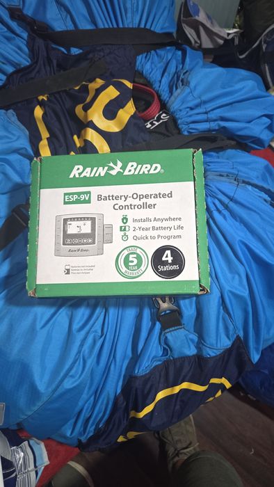 Aspersoare rajn-bird si Programator rain bird si casca paramotor