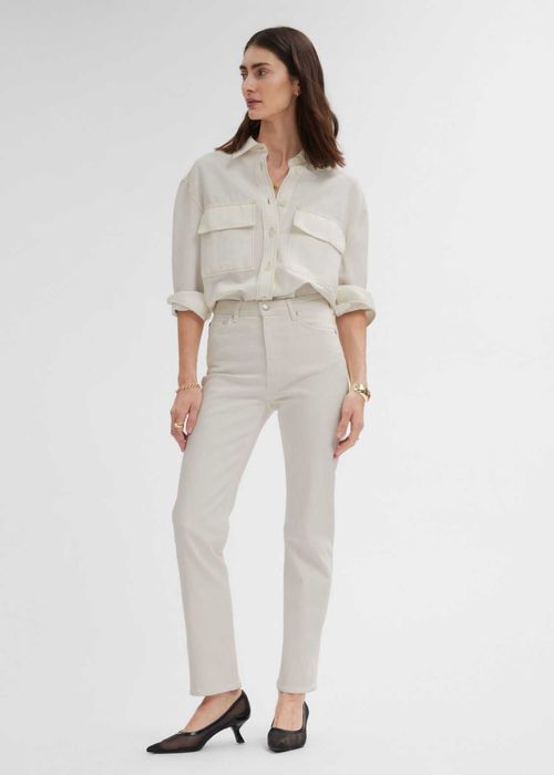 Нови бели дънки &OtherStories - Keeper Cut Cropped