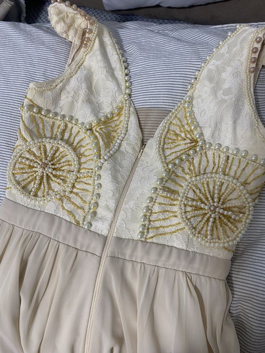 Rochie de ocazie lucrata manual! Marime s