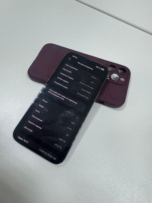 Iphone 13 pro max 256gb