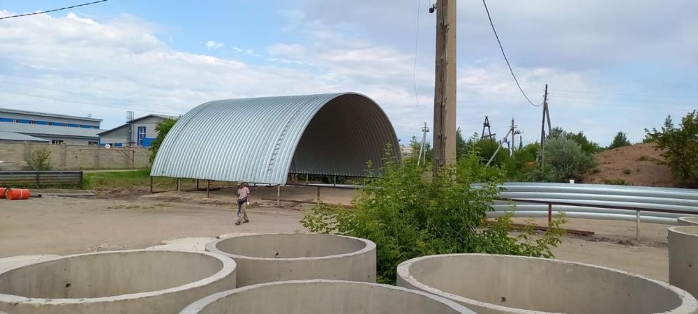 Бескаркасные Ангары