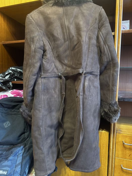 Палто от естествена кожа