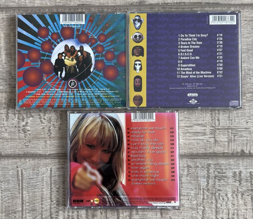 Pachet 17 Eurodance - Sonic Surfers/General Base/Double Vision/Cascada