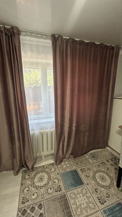 Продам штор с тюлом