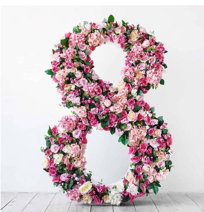 Оформление на 8 марта