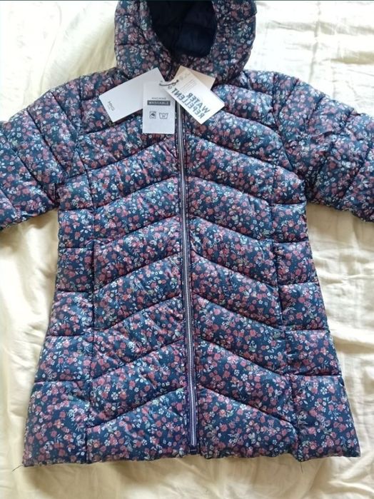 geaca noua mango kids iarna fata fete 6 7 8 ani marime 122