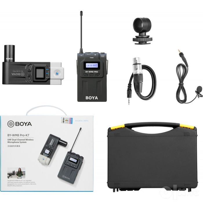 беспроводная микрофонная система BOYA BY-WM8 Pro-K7