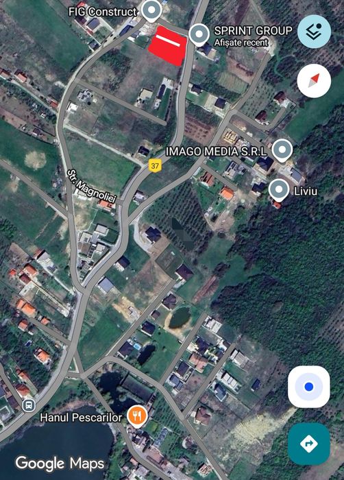 Teren de vanzare zona Hanul pescarilor