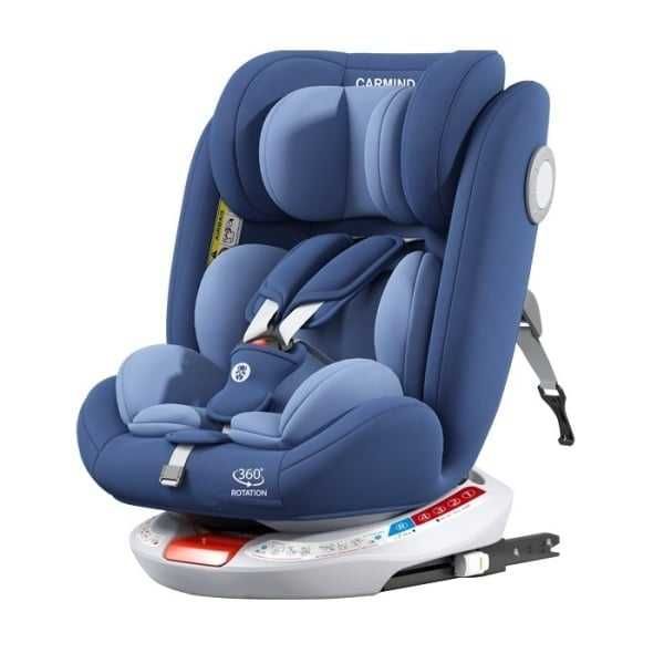 Scaun bebe isofix pentru auto, rotativ 360, pozitie somn, centura