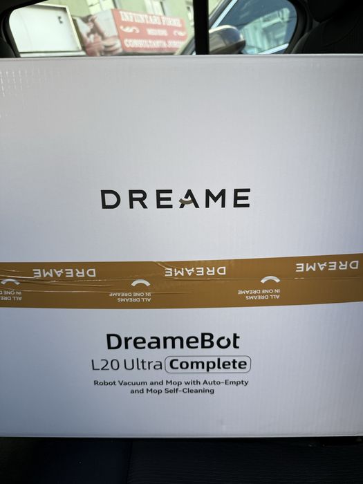 DreameBot L20 Ultra Complete – Robot aspirator și mop NOU, sigilat