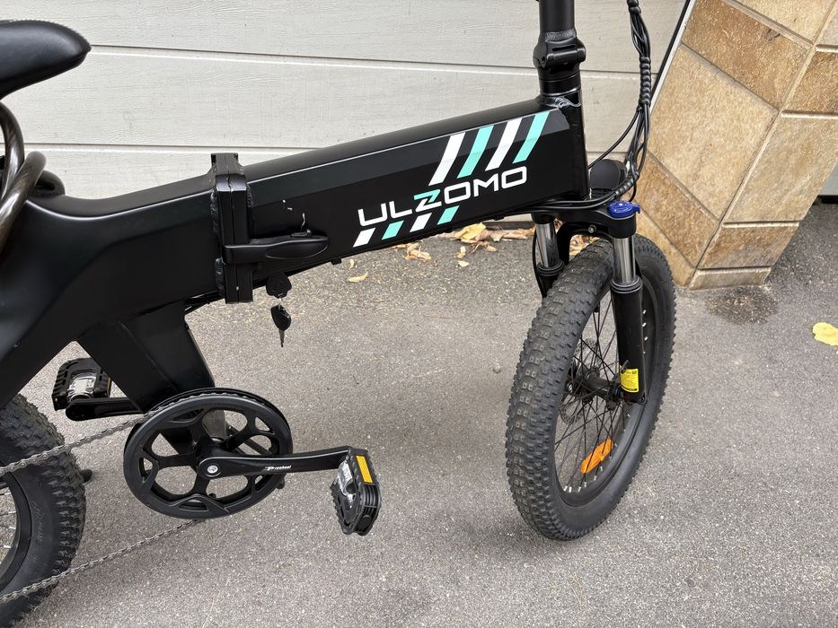 Bicicleta electrica pliabila Ulzomo Ridge 20 – DOAR 25 km – stare excelenta