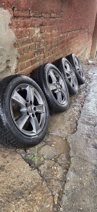 DEZENT джанти със гуми 205/55/16  6,5J. ET40  5×114,3. DOT 2617