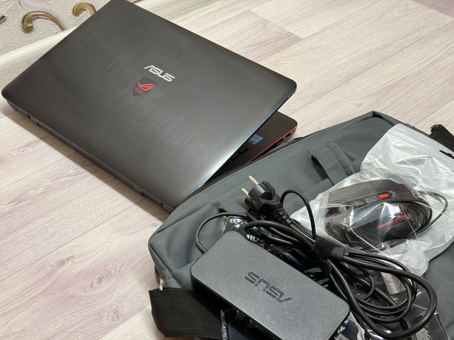 Игровой ноутбук Asus i7|8RAM|GTX|256SSD полный комплект +гарантия
