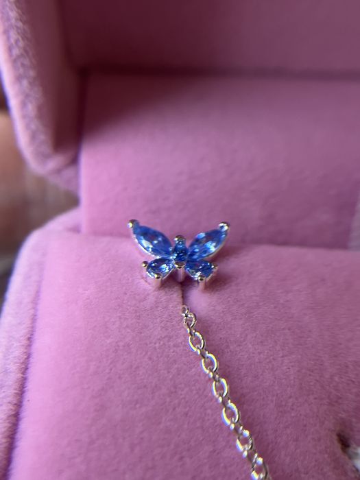 Set argint tip Pandora s925 lant si cercei