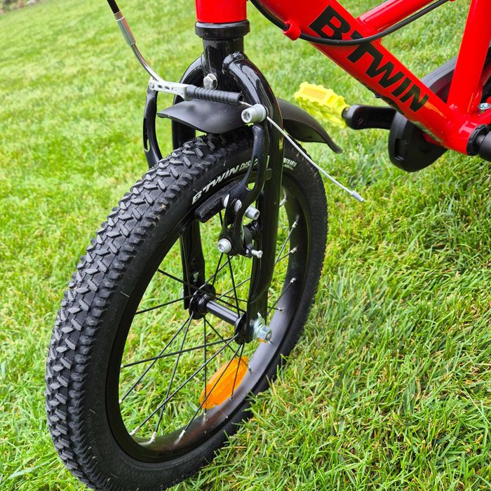 Bicicleta copii B-Twin Racing 900 16” (105-120 cm, Decathlon)