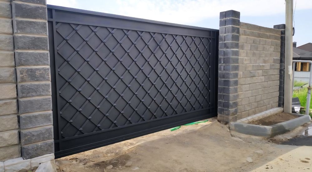 Ворота откатные. Автоматические. Иван.