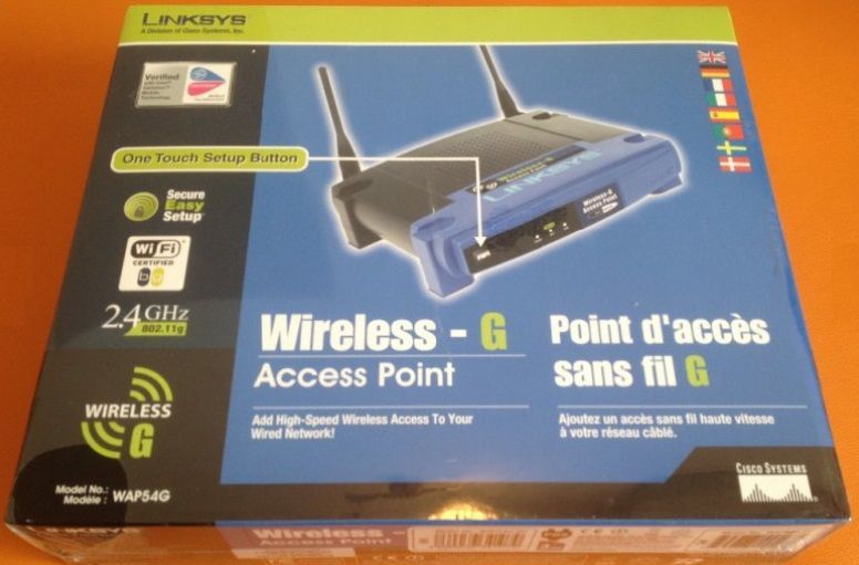 Access Point Linksys WAP54G