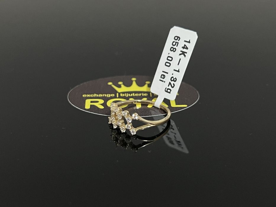 Bijuteria Royal CB : Inel dama aur nou 14k 1,32gr