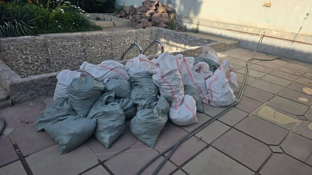 Қоқыс шығару. Вывоз мусора