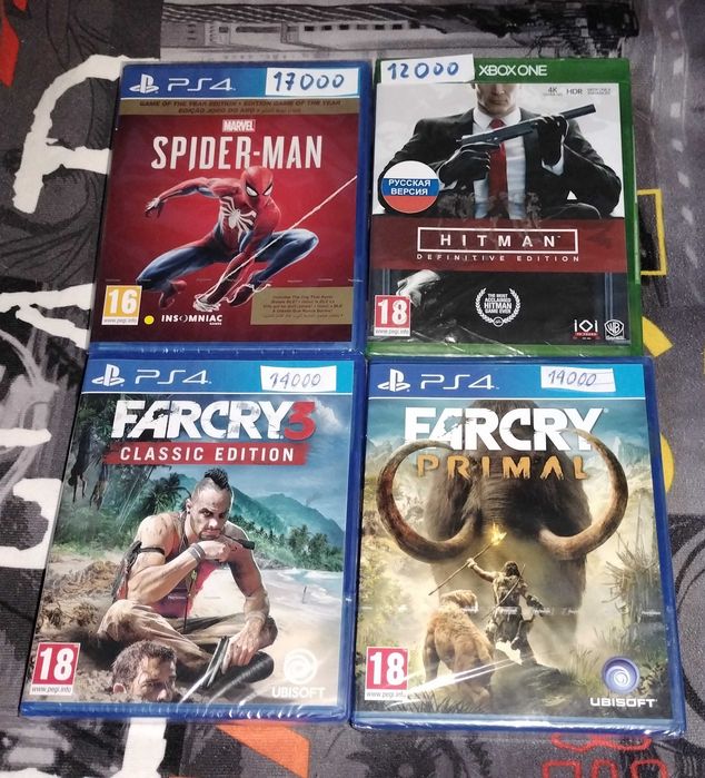 Продам диски для Playstation 4/5