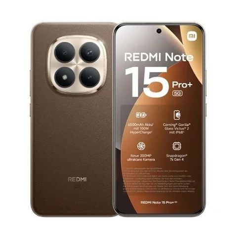 НОВ! Xiaomi Redmi Note 15 Pro+ 5G 256GB 8RAM Black / Blue / Brown 2г. Гаранция!