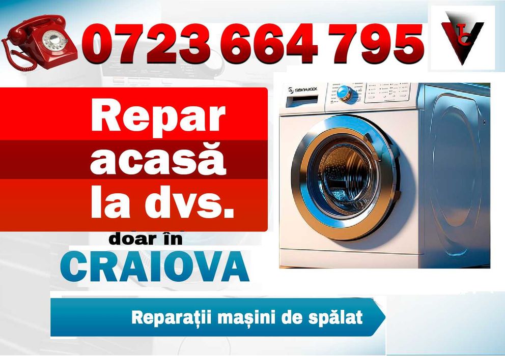 Repar la dvs.ACASA.(pe loc) masini de spalat -ARAGAZE.Prof.Garantie
