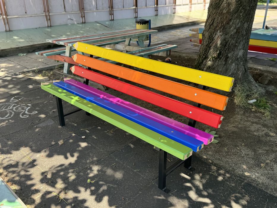 Паркови пейки моливи “Палитра”