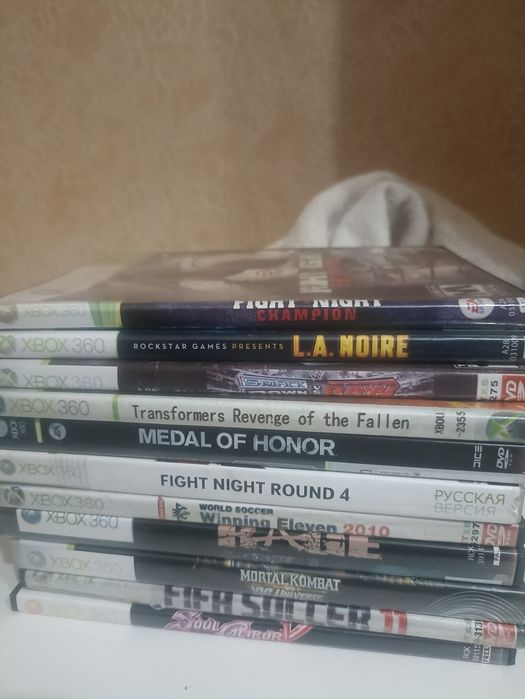 Продаю игры на ps2 и xbox 360