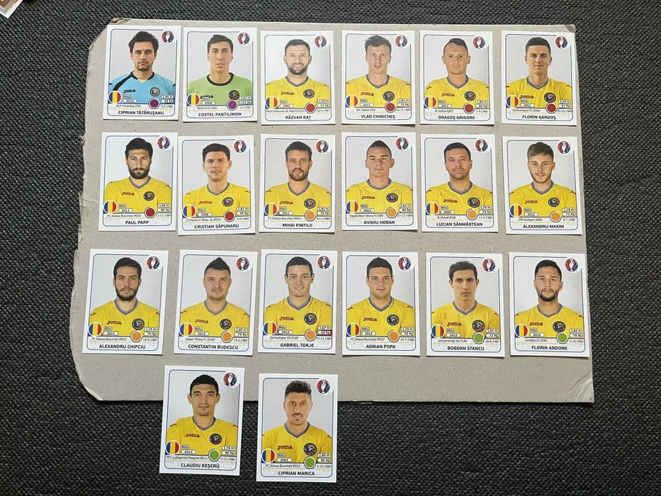 Panini UEFA Euro 2016 Franta- Set Complet