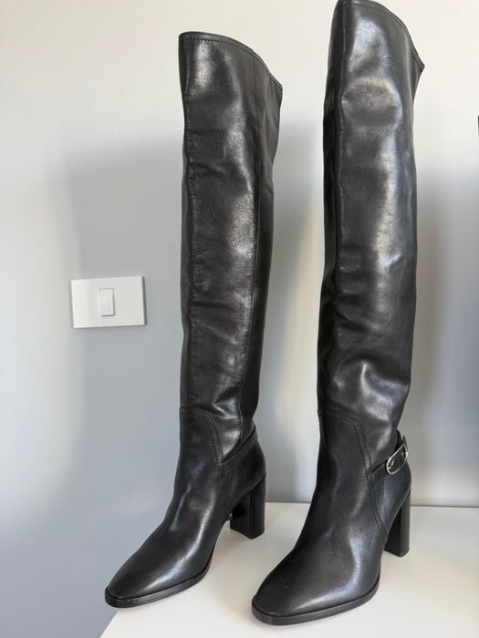 Massimo Dutti cizme din piele marimea 36