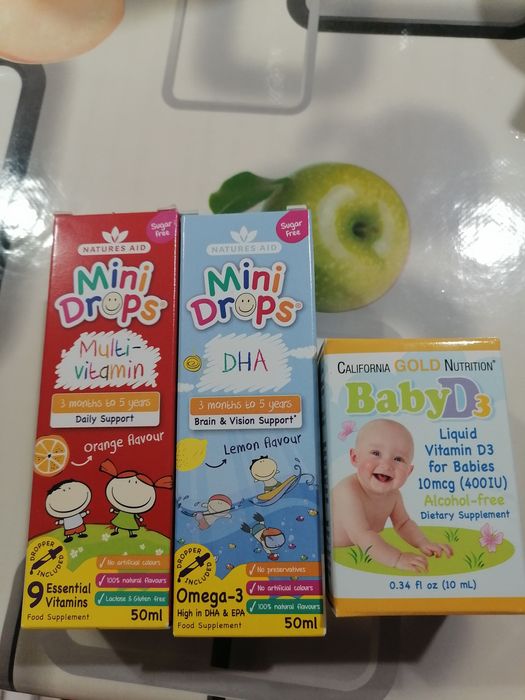 Mini drops Vitaminlari