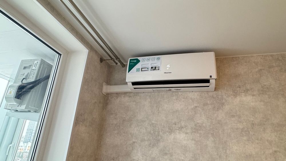 Установка кондиционера Ташкент монтаж чистка ремонт