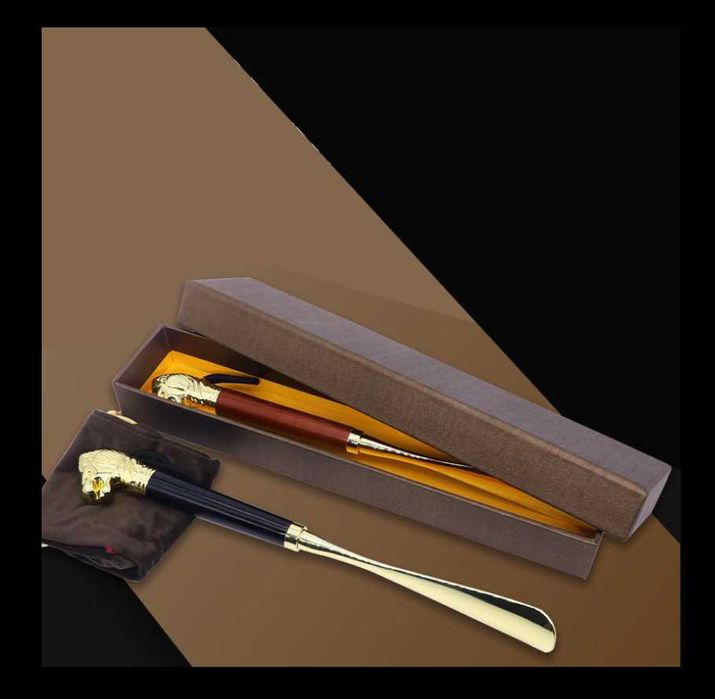 Ложка для одевание обув Золотистый цвет