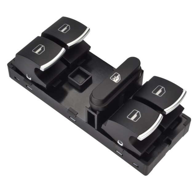 Бутони Панел Копче Хром Ел.Стъкла Голф 5 Пасат Golf 5 VW Passat Seat