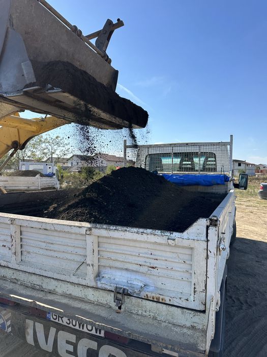 Pamant negru cernut fara bolovani