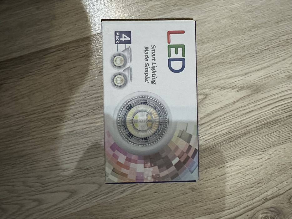 Set 4 led spotlight bulb
