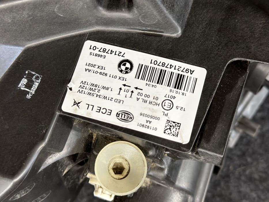 Far stanga seria 1 F20 Lci led