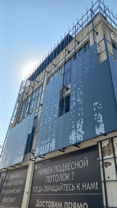 Фасадные Панели из Металла Перфорированный