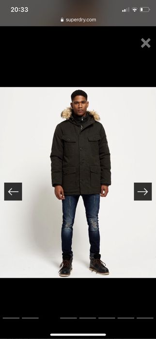 Мъжко восъчно яке Superdry, размер М