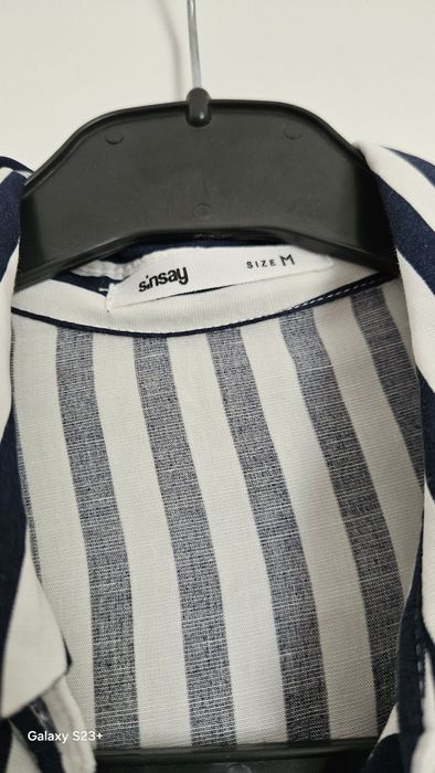 Rochie tip cămașă M-L vâscoza Sinsay