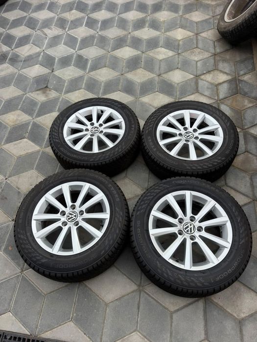 Jante Vw R-Line R16(5x112)”Passat/Jetta/Golf 5/6/7/8/Caddy/Eos/Touran/Seat/Skoda/Audi~Anv Noi”