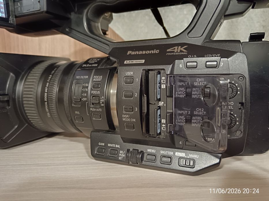 Panasonic ag ux90 видео камера