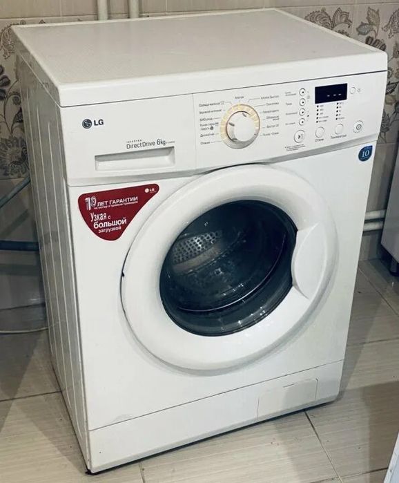 Продам стиральную машину LG 6kg smart inverter dd motor