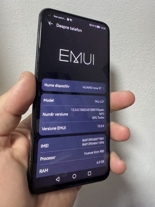 Huawei Nova 5T Black