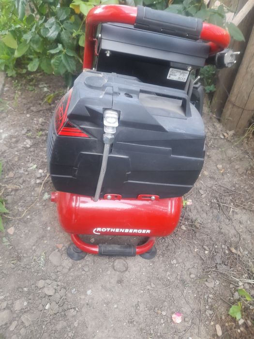 Kompresor,pompa curatat instalatii de caldura si sanitare Rothenberger eDM ca rems,ridgid,viega