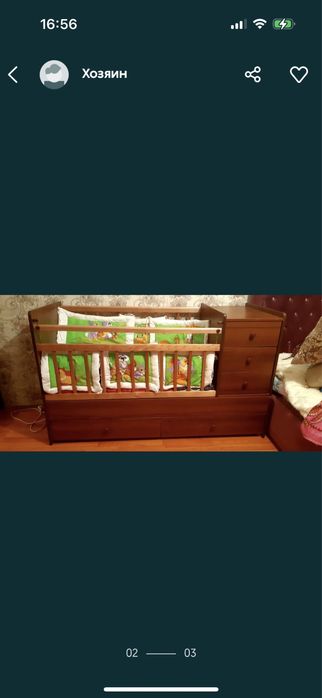 Продам детскую кровать