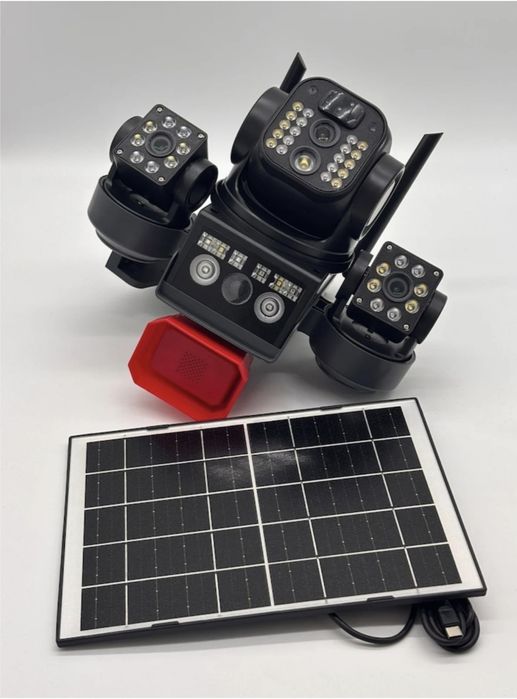 Camera supraveghere  sim 8k cu panou solar
