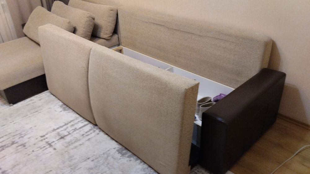 Угловой диван модульный